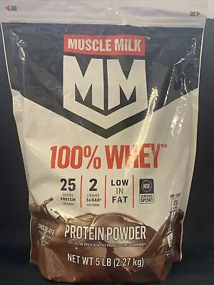 Muscle Milk 100% Whey Protein Powder Keto Muscle Growth Energizing Snack 5 Pound • $68.50