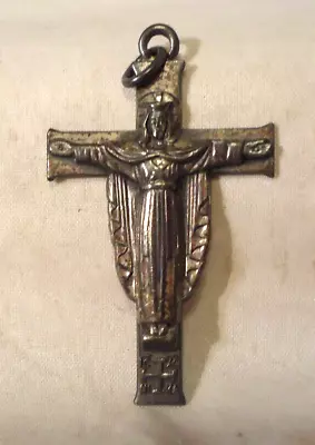 Vintage Sterling Silver Crucifix 11 Grams 1 3/4  Tall • $19.99