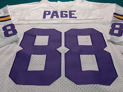 Alan Page Minnesota Vikings Jersey Xl Original Type Sewn Quality Nfl  • $70