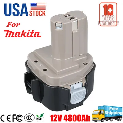 US 12V For Makita Ni-Mh Battery 1200 1201 1222 1220 1233 1234 1235 PA121-Pack • $20.89