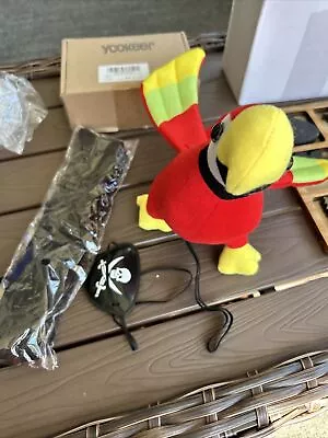 Fun Express Stuffed Parrot On Shoulder - Pirate Costume Accessory • $5