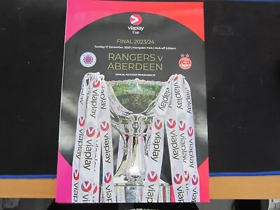 2023-24  SCOTTISH  LEAGUE CUP FINAL RANGERS V ABERDEEN • £5