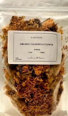 Calendula Flower Organic Dried / Farm Fresh Packed USA Free Ship • $43.95