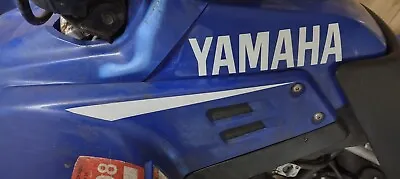 GENUINE YAMAHA FRONT Warrior 350 DECAL REFRESHER KIT !SALE! YAMAHA STICKER WHITE • $13.65