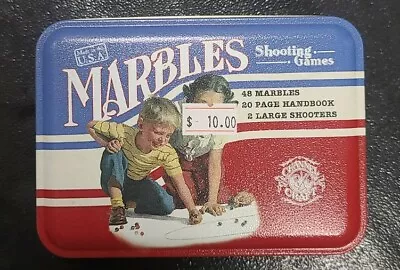 Channel Craft Marbles Classic Toy Shooting Game In Tin Box - NEW SEALED • $10