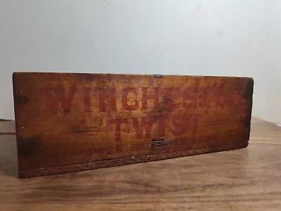 Vintage Winchester Twist Pure Selected Leaf Wooden Box • $24.95