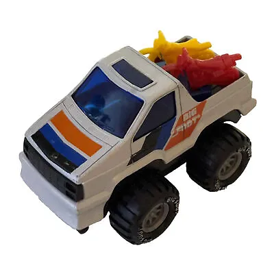 VINTAGE MONSTER TRUCK 1980’s ARCO BIG FOOT DIECAST With Bikes Traction • $3.69