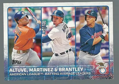 2015 Topps Baseball Card Pick (Base) 2-253 • $0.99