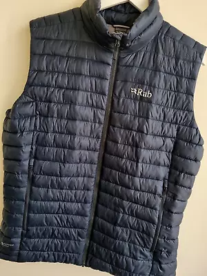 Rab Cirrus Pertex Quantum Fine Mens Altus Vest Body Warm Giletfine Cond.size L • £49.99