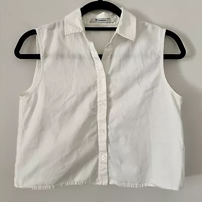 T By Alexander Wang Sleeveless Buttondown Shirt • $25
