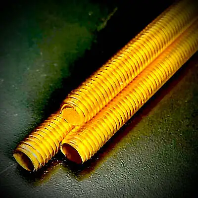 Metric X 500mm Solid Brass All Thread Bar Stud Rod DIN 975 • £112.64
