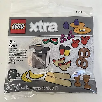 Lego 40465 Xtra - Food Pack - Poly Bag New & Sealed • $10