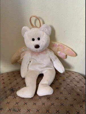 £40 • Buy Ty Beanie Babies Halo Missing Swing Tag.