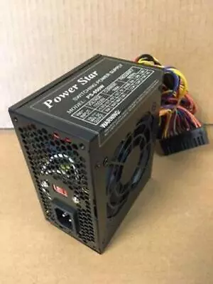 Brand NEW--Power Star Black 650w-Max MICRO ATX Power Supply 20+4pin SATA & PCIe • $29.99