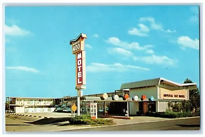 C1960 Imperial 400 Motel South Street Exterior Building McAllen Texas Postcard • $29.95