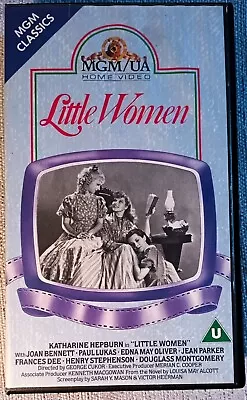 Little Women (1933 UK VHS MGM Classics Edition) • £10