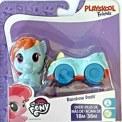 My Little Pony RAINBOW DASH & Car Playskool Friends 18M - 36M Toddler Toy • $10