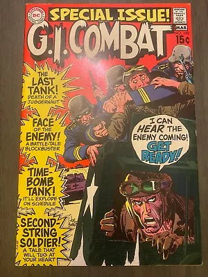 GI COMBAT 140 (Feb-Mar 1970) Haunted Tank The Losers VF+ 8.5 • $1.48