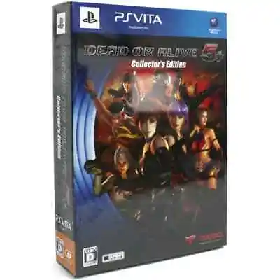 Dead Or Alive 5+ Collector's Edition Sony Playstation Vita New Factory Sealed • $399.95