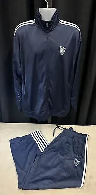 Nba Warm Up Adidas Mens Basketball Suit  Size 2xl Team Issue Mavericks • $69.99