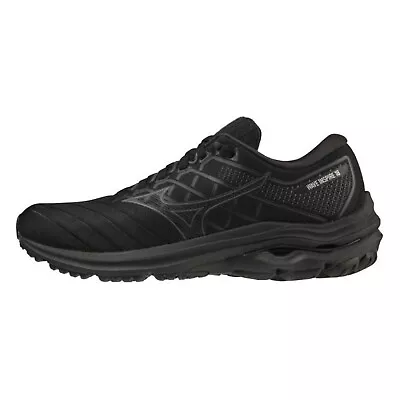 Mizuno Wave Inspire 18 [J1GD224438] Women Running Shoes Black/Iron Gate • $148.95