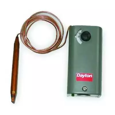 Dayton 2Nnr5 Line Volt Mechanical Tstat Close On Rise 30 Degrees To 90 • $56.09