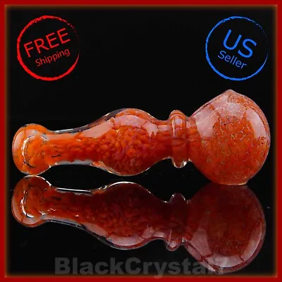 4.5  Handmade Thick Vivid Orange Rook Chess Tobacco Smoking Bowl Glass Pipes • $13.99