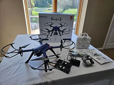 Drocon MJX Bugs 3 B3 Brushless Quadcopter Drone Dark Blue - Boxed • $82