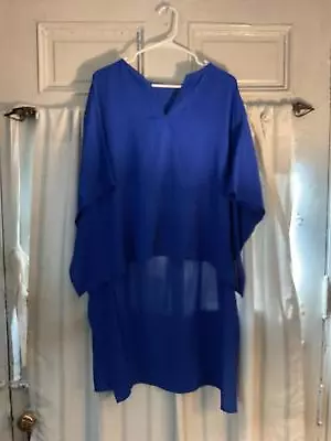 Boutique Blue Kaftan One Size Fits Most • $25