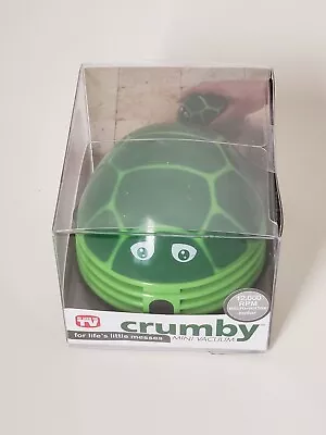 $18.99 • Buy Mini Handheld Vacuum Crumby Micro Vortex Motor Green Turtle As Seen On TV    S06