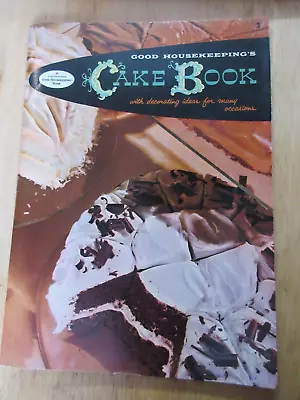 Good Housekeeping Cake Book Vintage 1958 Cookbook Volume 3 Decorating Ideas • $9.99