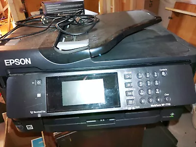 Epson WorkForce WF-7710 All-in-One Inkjet Printer (Tested) • $50