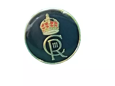 Pin Badge King Charles III Coronation Royal Badge Lapel Pin (supports Charity) • £3.99