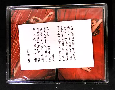 1976 Marilyn Monroe Sealed - Two Decks Of Playing Cards In Case Tom Kelley • $69