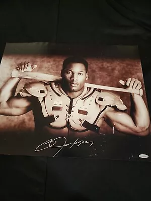 Bo Jackson Oakland Raiders Signed 16x20 Photo Tri Star OBO • $1000