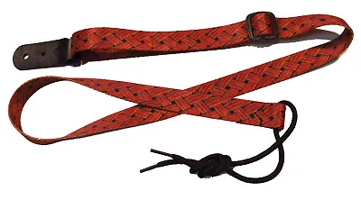 Legacystraps Mandolin Strap Ukulele Strap Faux Braided Leather Design 1  • $15.95