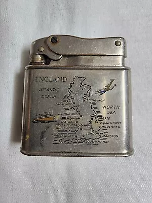 Vintage Mylflam Lighter England Map Design. RARE • $9.99