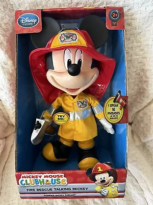 Disney Jr. Fire Rescue Talking Mickey Mouse Firefighter 13  • $8