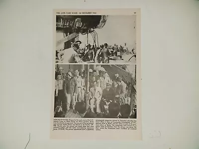 Wake Island Marine Corps 1941 World War 2 WW2 Picture Sheet • $16