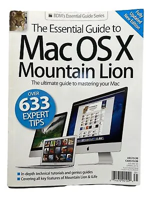 The Essential Guide To Mac OS X Mountain Lion Book Apple Software Guide • $16.98