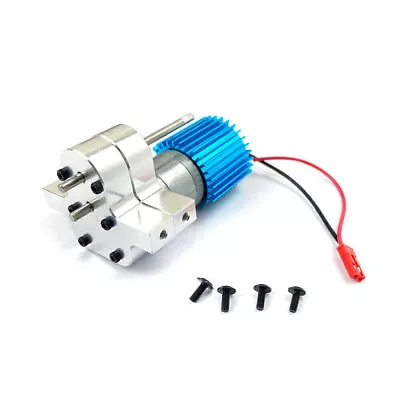 Metal Heat Sink Gear Box With 370 Brush Motor Gearbox Assembly For WPL MN RC Car • $26.25
