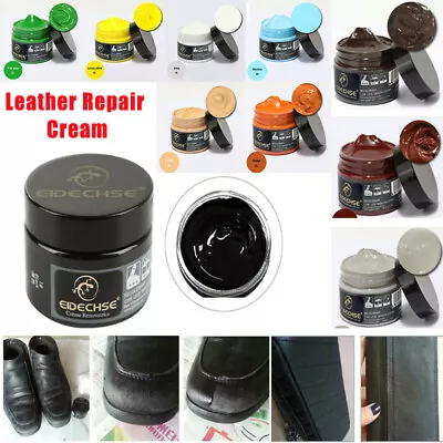 Leather Repair Filler Cream Kit Restore Car Seat Sofa Scratch Scuffs Hole Rip AU • $14.99