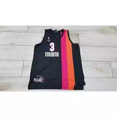 Men's Reebok Miami Heat Dwyane Wade Floridian NBA Basketball Jersey • $103.99