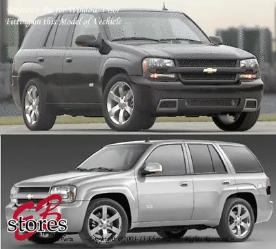 Window Sun Visor 4pcs Chevy Trailblazer 2002-2009 02 03 04 05 06 07 08 09 4 Door • $29.80