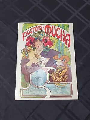 1975 POSTERS OF MUCHA Art Nouveau Posters By Alphonse Mucha 47-page POSTER BOOK  • $290