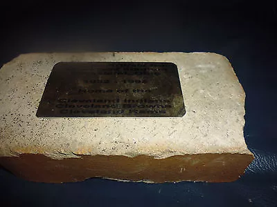 Beatles Cleveland Indians  Browns Municipal Stadium  Brick  • $75