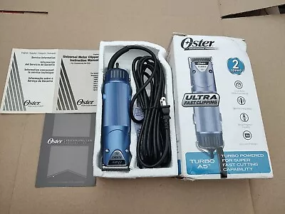 Oster A5 Two Speed Animal Grooming Clipper With Detachable Cryogen-X #10 Blade • $139