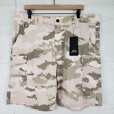 Oakley B1B Camouflage Cargo Short Men's Size 38 Desert Brush Camo Hydrolux • $49.92