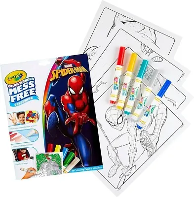 CRAYOLA Color Wonder - Marvel Spider-Man Mess-Free Colouring Book • £4.99