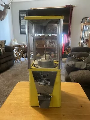 $65 • Buy Vtg Original Oak 10Cent Gumball Gum Candy Machine 1960s Era Movie TV Prop!